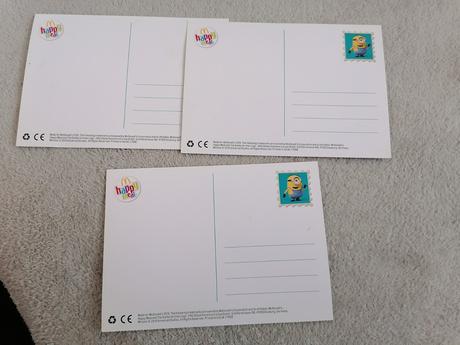 7x pohľadnice mimoni, 