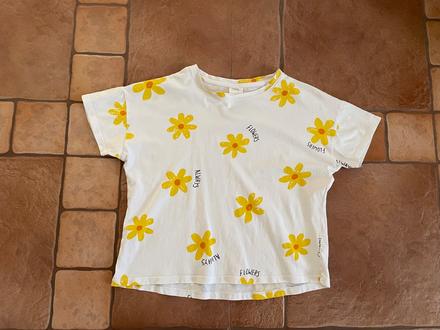 Kvetinkové tricko zara, zara,134