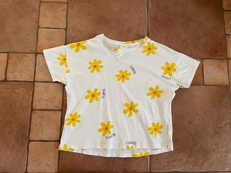 Kvetinkové tricko zara, zara,134