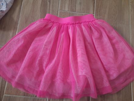 Dievčenská tilová sukňa, h&m,110