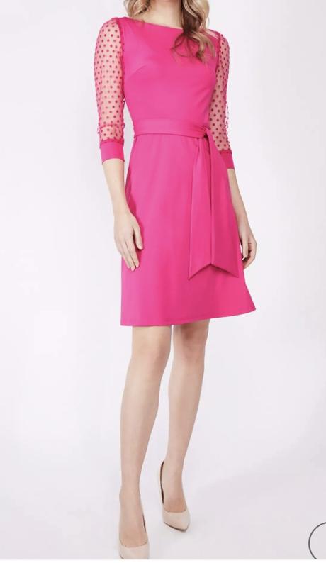 Spoloč. šaty chantall, nove sandale, kabelka orsay, chantall,38