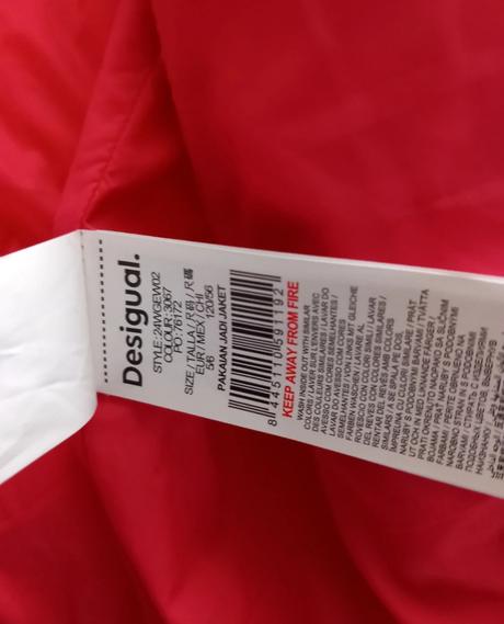 Vetrovka pre dievcatko - nova, desigual,110