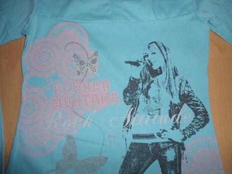 Modre tricko hannah montana, 134