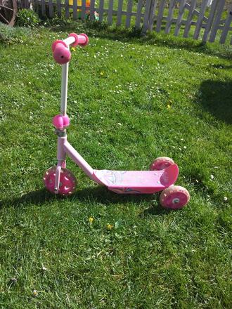 Detská kolobežka barbie, 