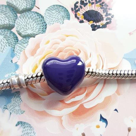 Prívesok fialkové srdce, 