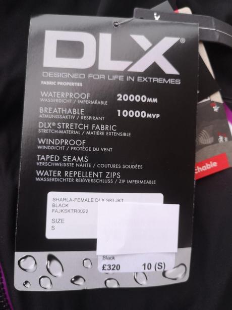 Dlx dámska zimná bunda veľkosť s, s