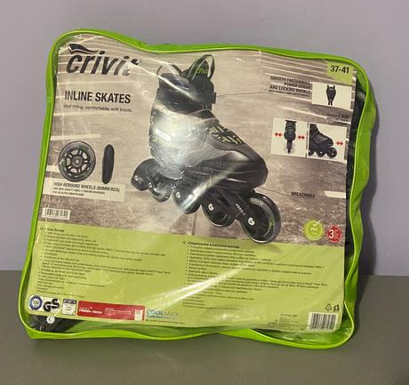 Kolieskové korčule veľkosť 37-41, crivit,37