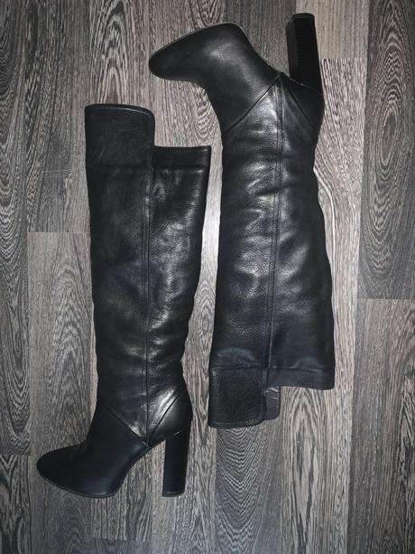 Kožené čižmy zara 36, zara,36