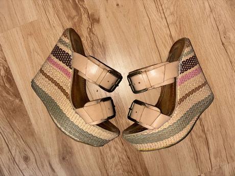 Kožené šľapky steve madden 36/36.5, steve madden,36