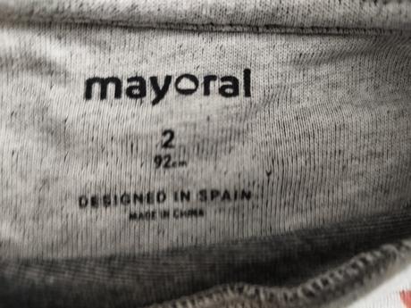 Tričko s dlhým rukávom zn. mayoral v. 92, mayoral,92