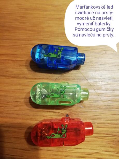 Led svetielka na prsty, 