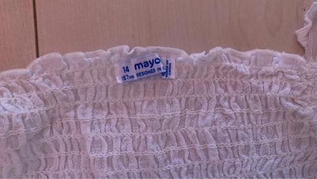 Crop-top blúzka mayoral, mayoral,158