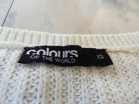 Pulóvrik over size, colours of the world,xl