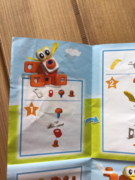 Meccano 3 zvieratká pre 24m.stavebnika,