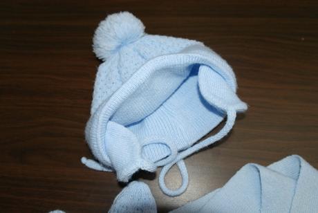 Zimný set - čiapka, rukavice a šál, 68