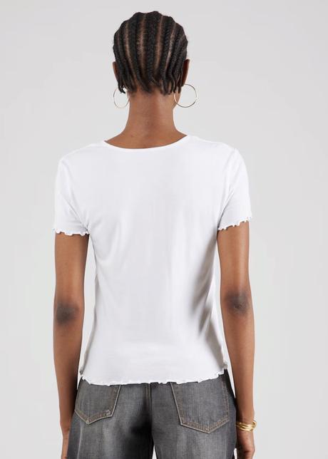 Vero moda 2x tričko vlnitý lem - vel.xs, vero moda,xs