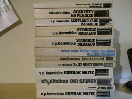 Romány edície periskop,staršie vydania, 