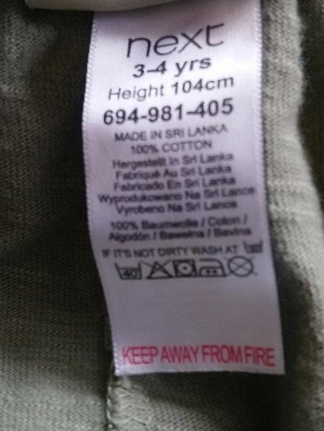 Dievčenské zelené tenké tepláky, next, next,104