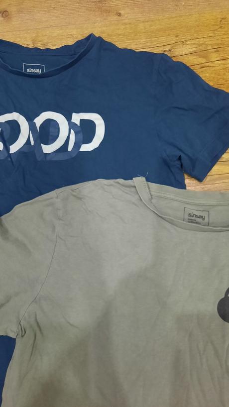 2x tričko, sinsay,s
