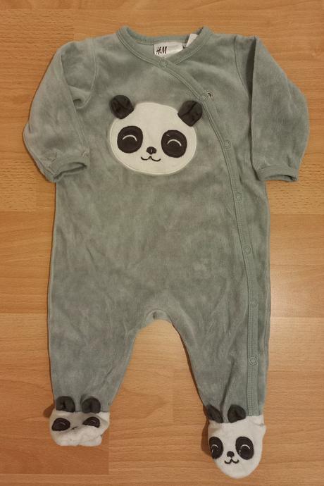 Velúrove pyžamo, h&m,56