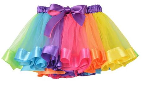 Tutu sukňa dúha jednorožec unicorn detska damska, <50 - xs