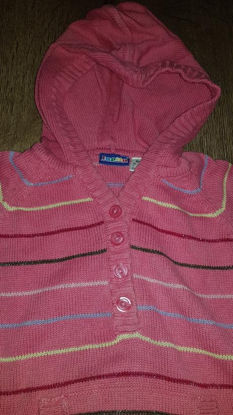 Ružový pulóver, lupilu,98