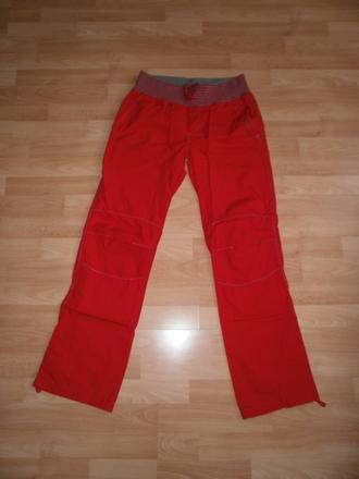 Podšité ľanové nohavice raz oblečené, sam73,m