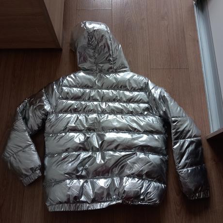 Dievčenská strieborná bunda 164, 164