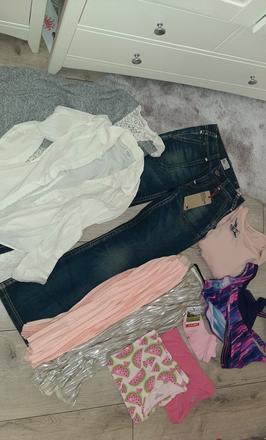 Taška plná vecí 152-158, tommy hilfiger, armani, 158–170