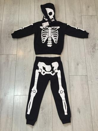 Teplakova suprava kostra 2-4 roky, h&m,98 / 104