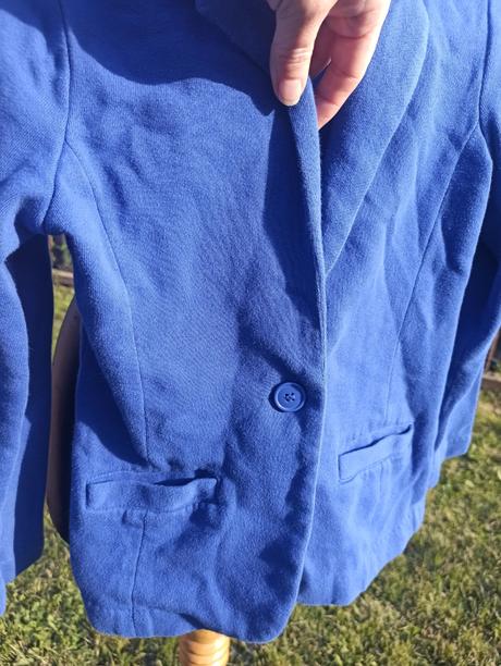 Sako modré, h&m,128