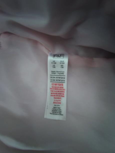 Zimný overal s rukavičkami, f&f,80