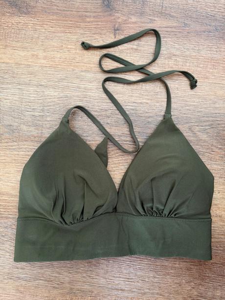 Zelený vrch plaviek, h&m,40