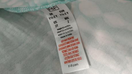 Letné šaty, f&f,92