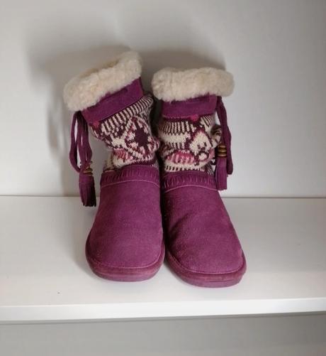 Kozene cizmy s merino kozusinou bearpaw, ugg,35