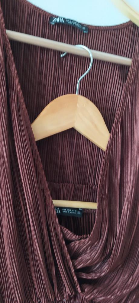 Plisovany komplet zara, zara,m