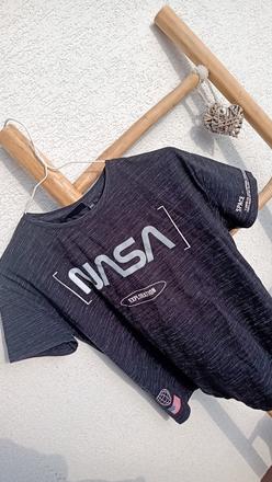 Tričko nasa-reflex. napis s postovnym, 164