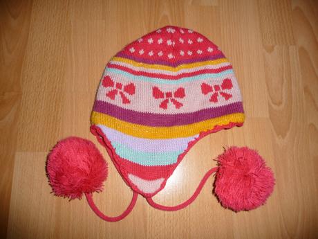 Čiapka podšitá fleesom na 4-6 rokov, h&m,110