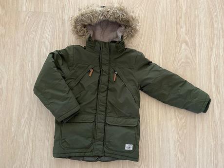 Predám zimnú chlapčenskú bundu h&m, h&m,128