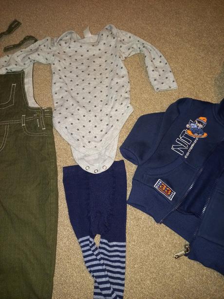 Balík oblečenia pre chlapca 9-12 mesiacov, 68–80
