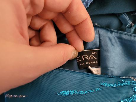 Spoločenské šaty č. 40 - tyrkysové, 40