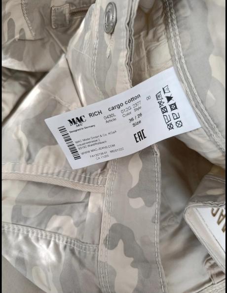Mac rich cargo dámske, mac,s