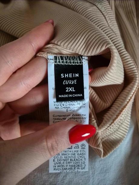 Trendy top s odhalenými ramenami s dlhým rukávom, xxl