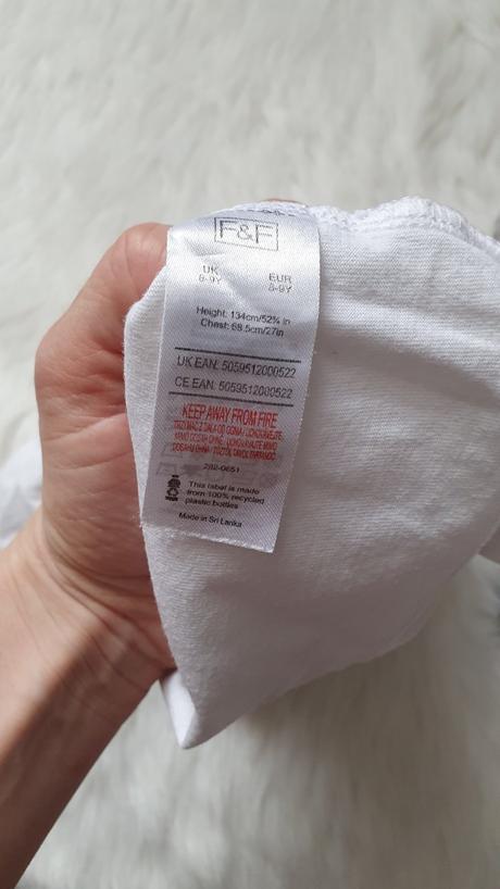 Bavlnené tričko, f&f,134