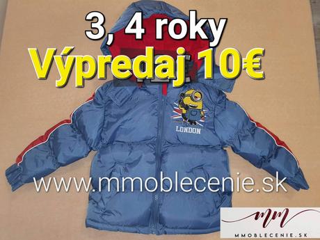 Zimná bunda minnion, disney,98 / 104