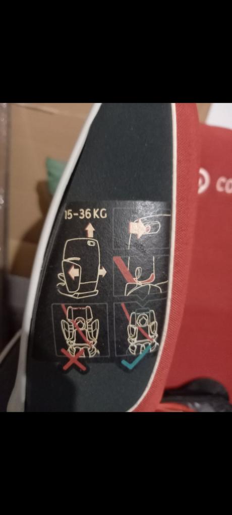 Autosedačka 15-36kg, concord