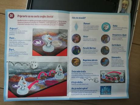Spoločenská hra frozen ii ľadové kráľovstvo,