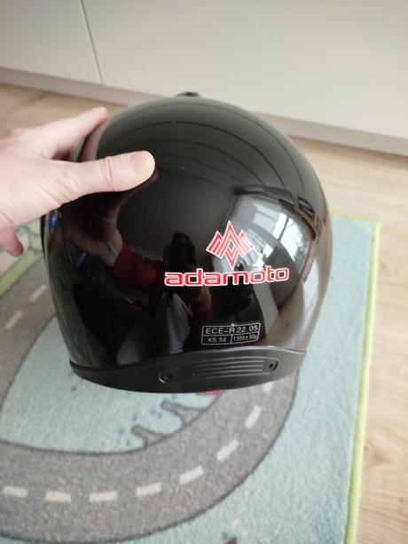 Prilba na motorku adamoto xs 54cm, 