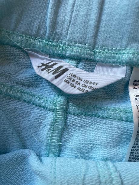 Kraťasy 8-9 rokov /2 ks, h&m,134