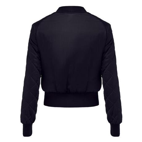 Modra vyteplena prechodna bomber bundicka s/m, m / s